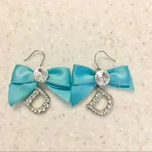 Tiffany Blue D Earrings